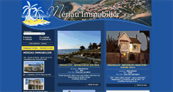 Desktop Screenshot of meriau-immobilier.com